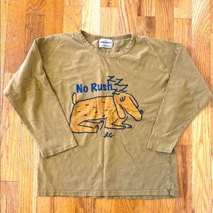 Bobo Choses mustard long sleeve t-shirt size 8-9 years